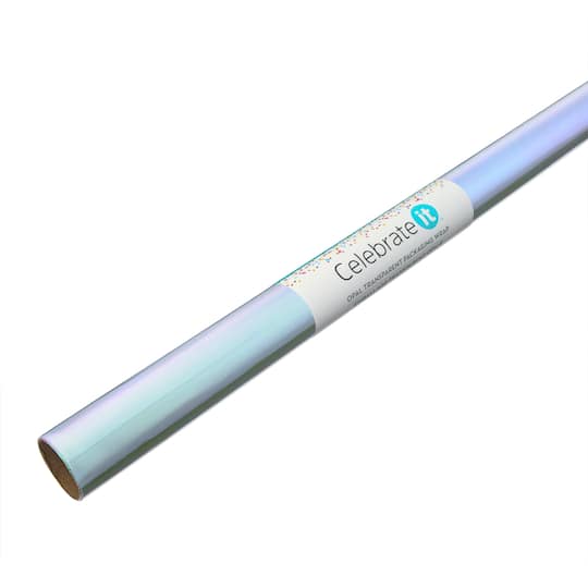 Celebrate It™ Transparent Packaging Wrap, Opal